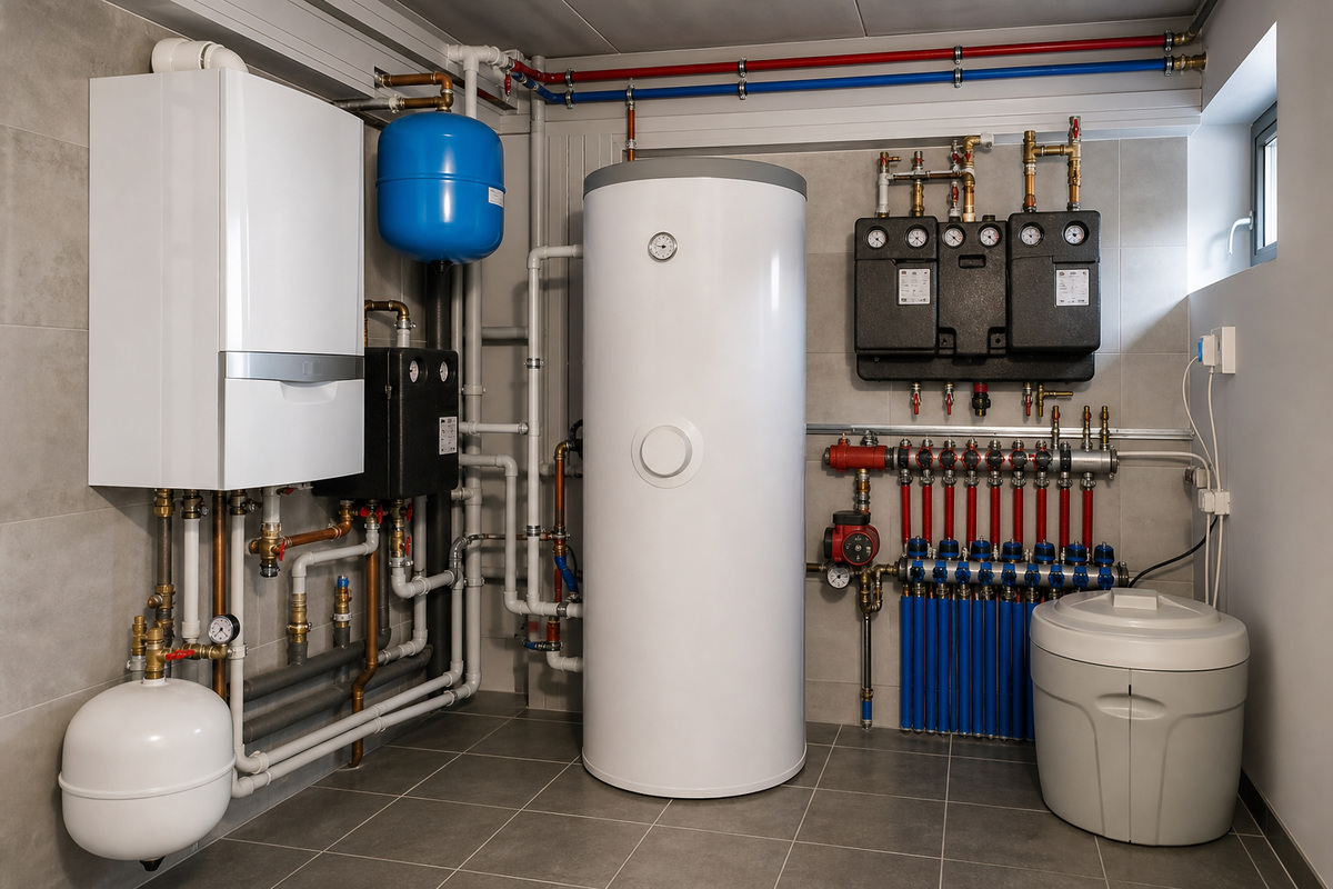 Котельная частного дома Vaillant