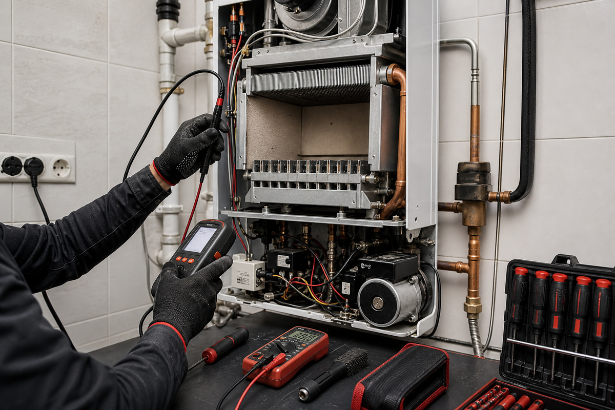 Техническое обслуживание настенного котла Baxi