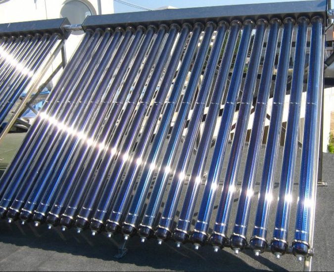 Монтаж системы отопления с солнечными коллекторами